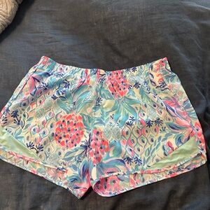 Lilly Pulitzer Luxletic Multicolor Athletic Shorts